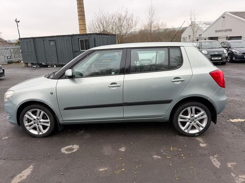 Used Skoda Fabia Elegance 105 HP (77 kW) 2011 Green Hatchback