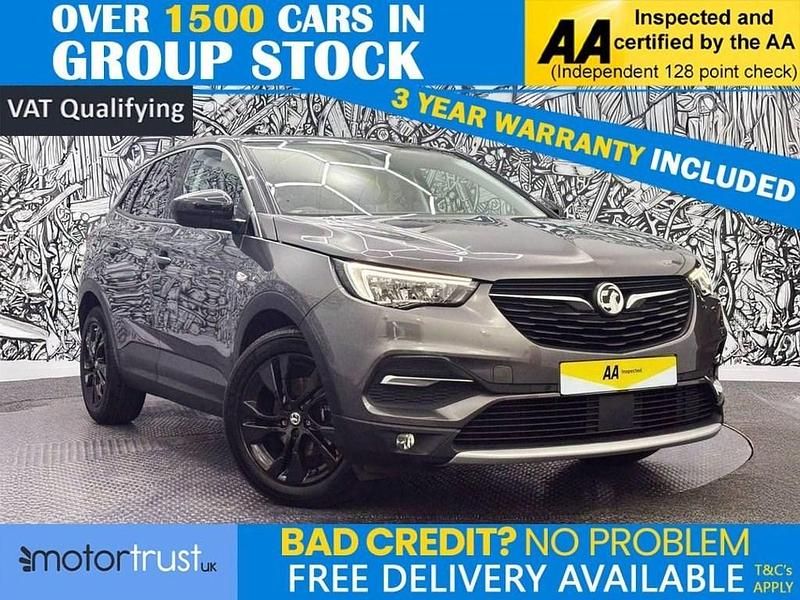 Grey Used 2021 Vauxhall Grandland X SRi SUV | £13,195 (Good price) - Image 1/2