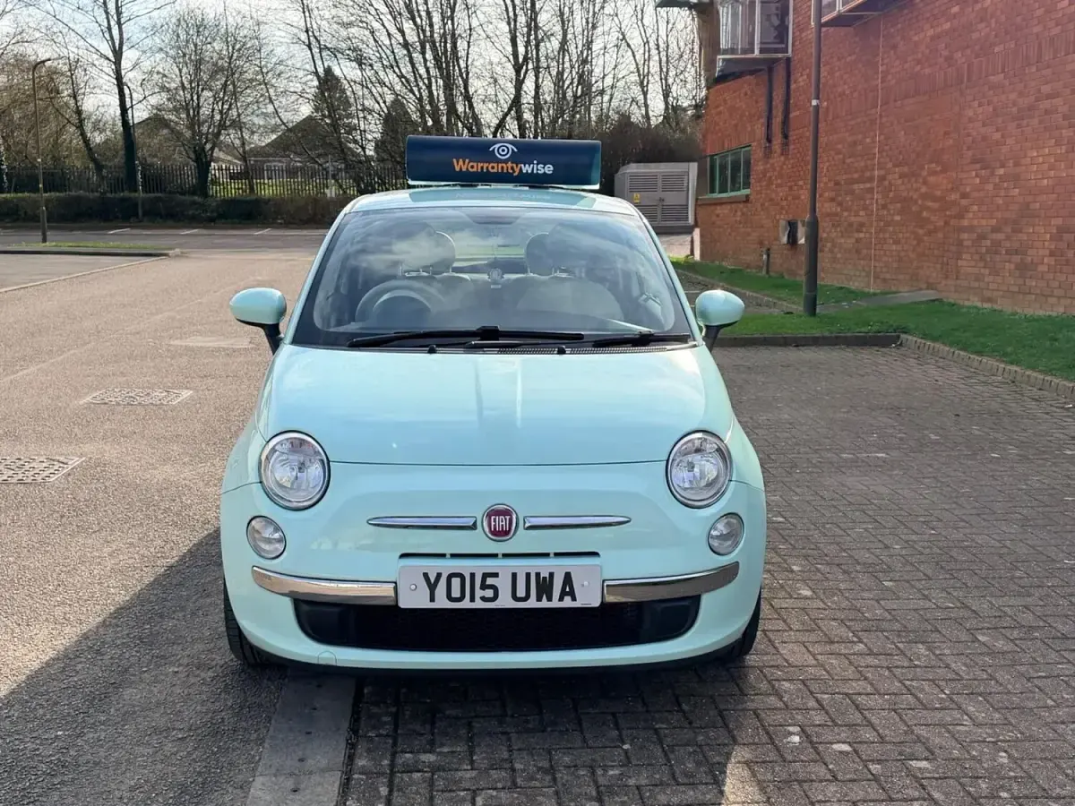 Used Fiat 500 Pop Star 69 HP (50 kW) 2015 Green Hatchback