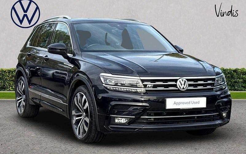 Black Used 2020 VW Tiguan SEL SUV | £20,900 (A bit pricey) - Image 1/4