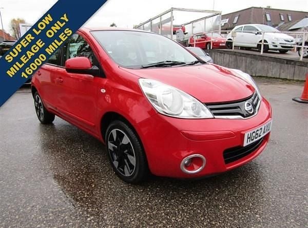 Red Used 2012 Nissan Note Acenta Hatchback | £4,250 (Good price) - Image 1/3