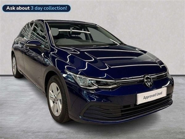 Blue Used 2022 VW Golf VIII Life Hatchback | £17,122 (Good price) - Image 1/4
