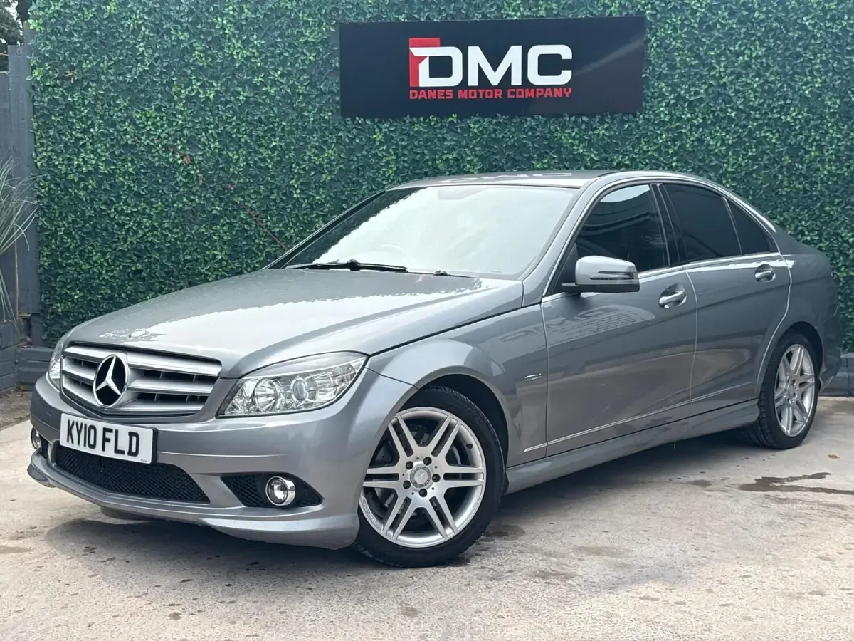 Used Mercedes C180 2010 Silver Sedan