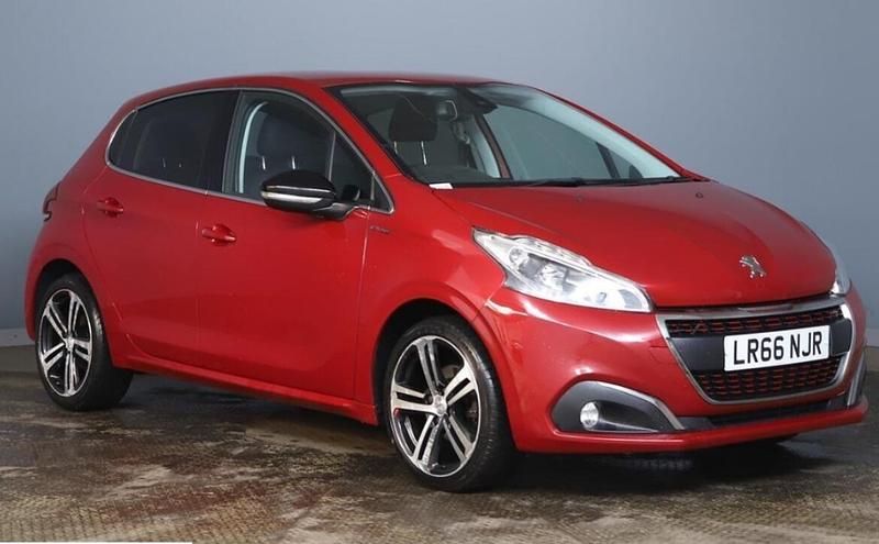 Red Used 2016 Peugeot 208 GT-line Hatchback | £7,750 (Fair price) - Image 1/1