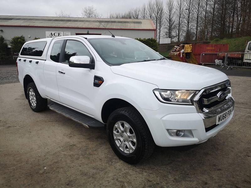 Used Ford Ranger XLT 160 HP (117 kW) 2018 White Pickup