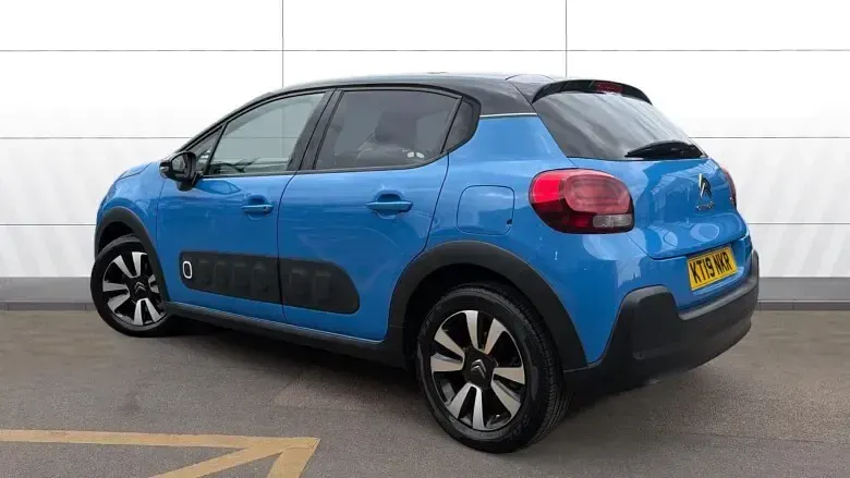 Begagnad Citroën C3 Flair 110 HK (80 kW) 2019 Blå Halvkombi
