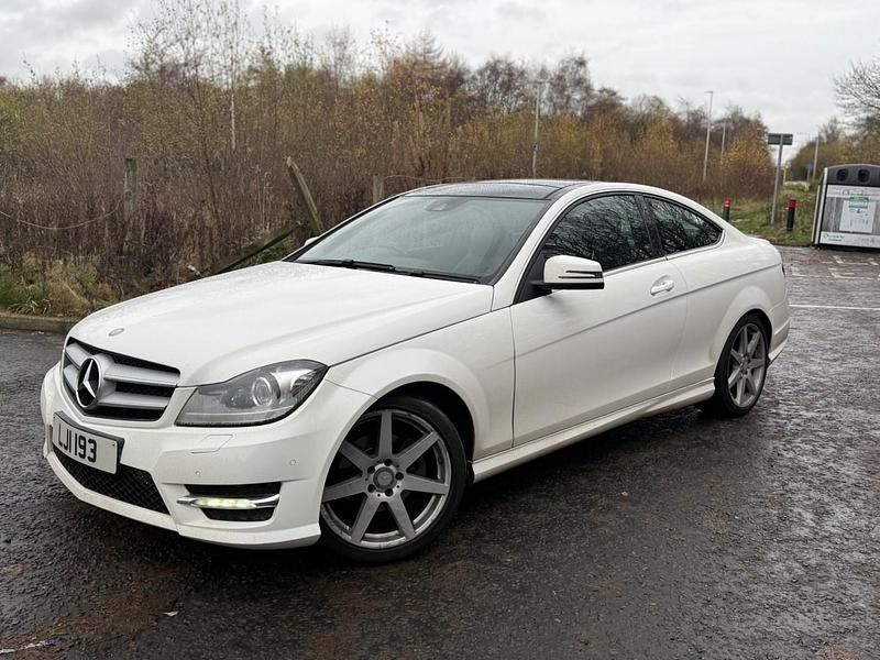 White Used 2014 Mercedes C250 Sport Edition Coupe | £4,500 (Good price) - Image 1/3