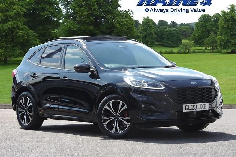 Black Used 2023 Ford Kuga ST-Line X SUV | £19,000 (Fair price) - Image 1/1