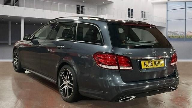 Used Mercedes E220 AMG 177 HP (130 kW) 2016 Grey Estate