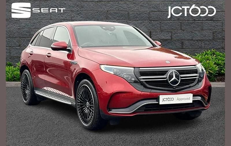 Red Used 2022 Mercedes EQC400 AMG Line Premium Plus SUV | £27,799 (Fair price) - Image 1/4
