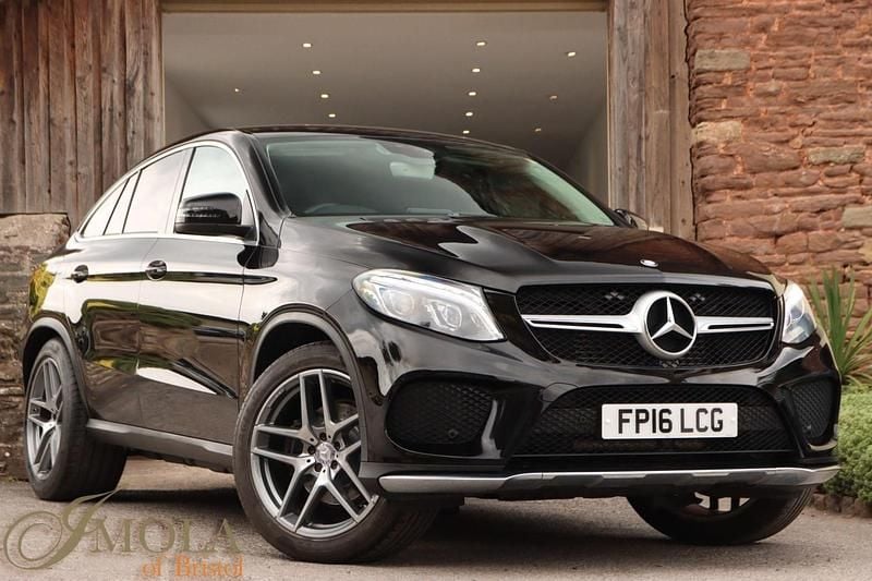 Black Used 2016 Mercedes GLE350 AMG line Coupe | £24,490 (Super price) - Image 1/4