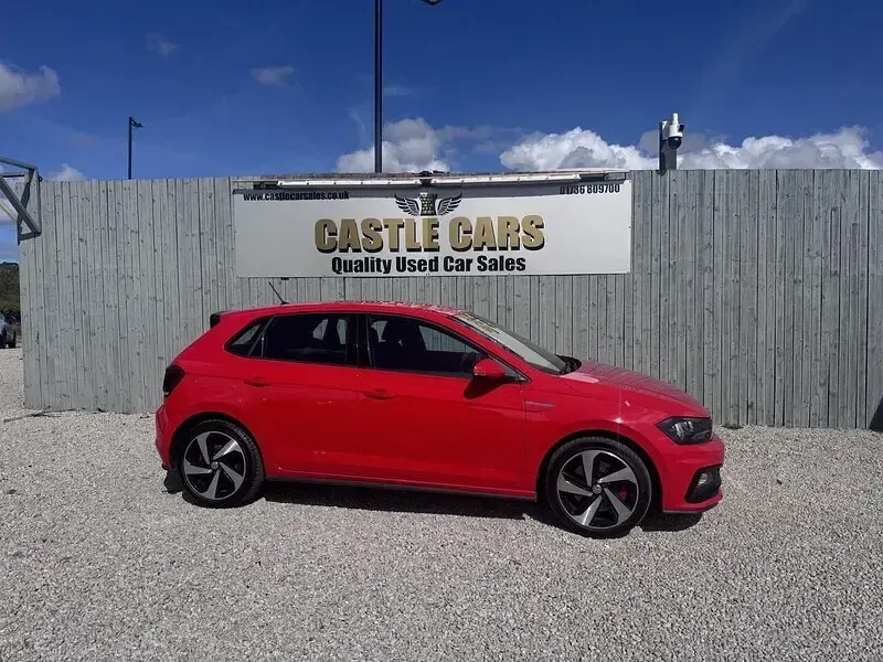 Used VW Polo GTI 200 HP (147 kW) 2020 Red Hatchback