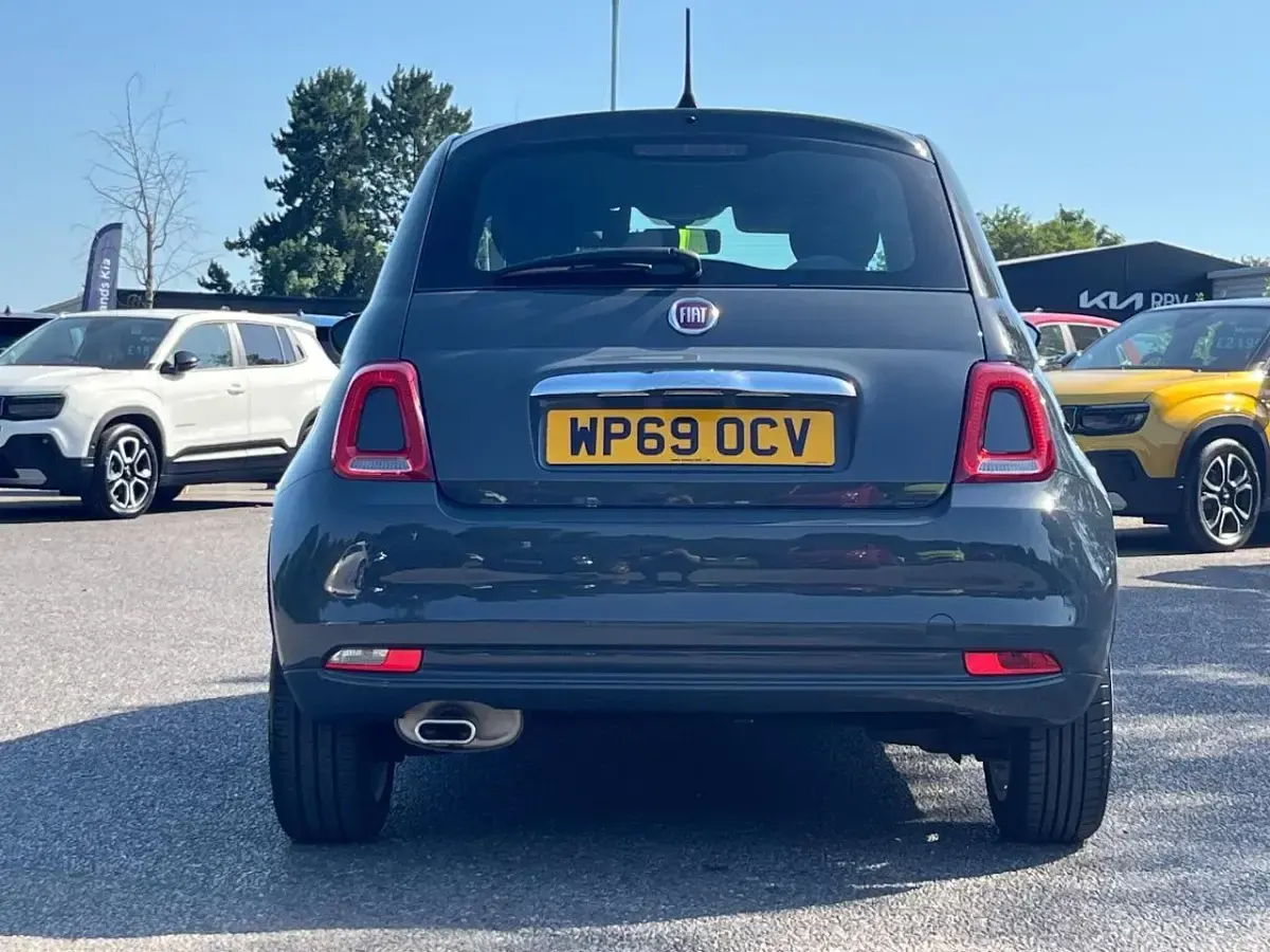 Used Fiat 500 Lounge 69 HP (50 kW) 2019 Grey Hatchback