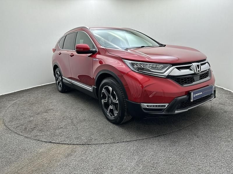 Used Honda CR-V Hybrid 184 HP (135 kW) 2020 Premium crystal red SUV