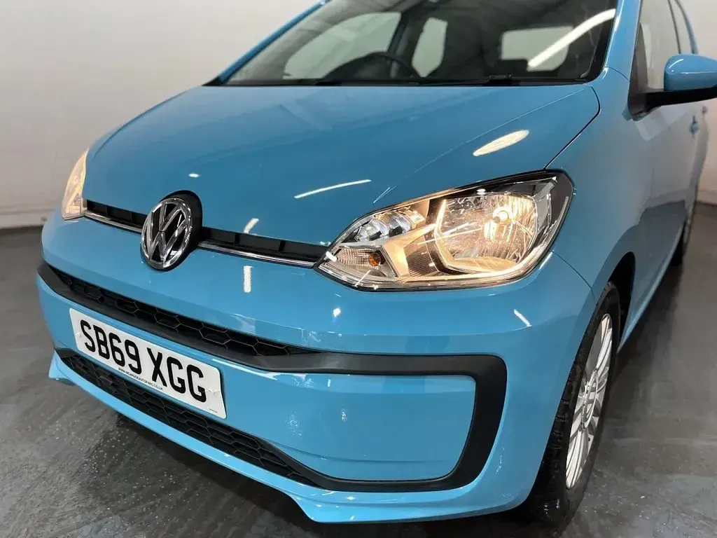 Used VW up! move up! 60 HP (44 kW) 2020 Blue Hatchback