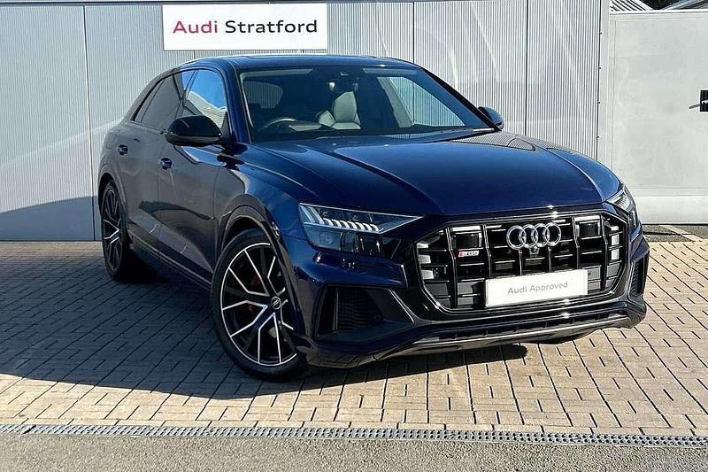 Blue Used 2021 Audi SQ8 Comfort SUV | £62,950 (Fair price) - Image 1/4
