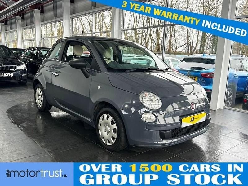Used Fiat 500 Pop 69 HP (50 kW) 2015 Grey Hatchback