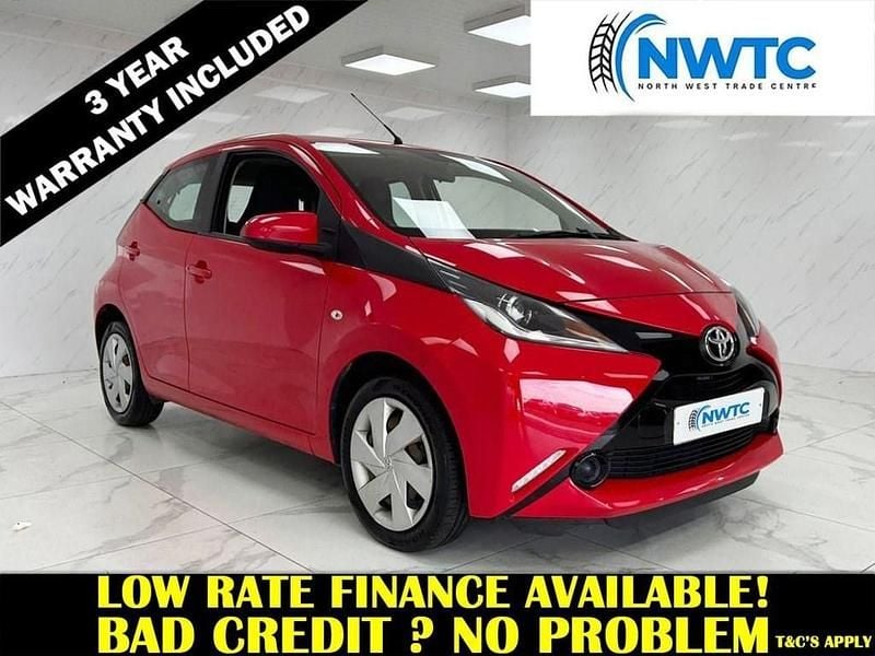Red Used 2017 Toyota Aygo X-play Hatchback | £8,795 (Good price) - Image 1/4