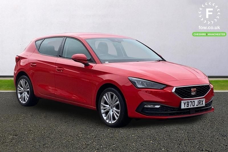 Used Seat Leon SE Dynamic 2021 Red Hatchback