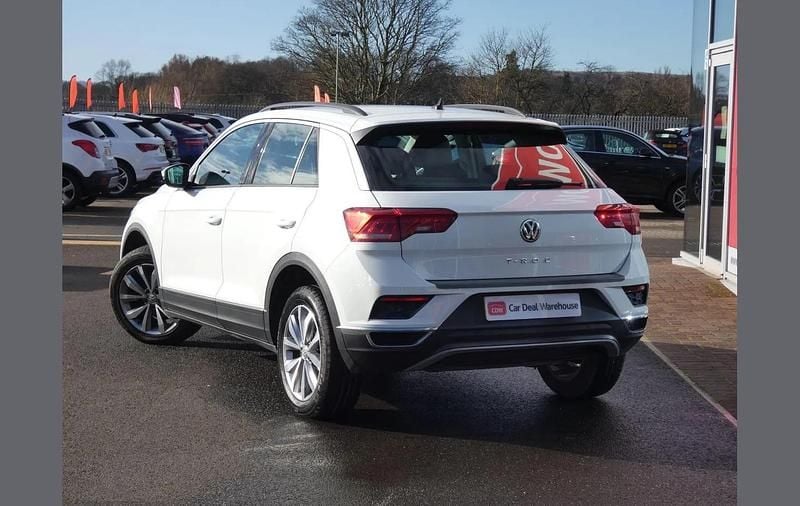 Used VW T-Roc SE 113 HP (83 kW) 2020 White SUV