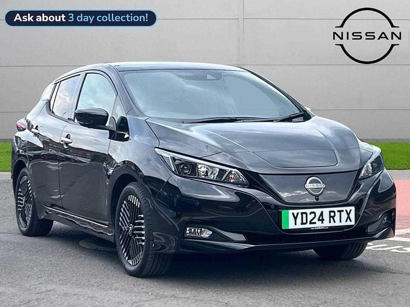 Black Used 2024 Nissan Leaf N-Connecta Hatchback | £15,999 - Image 1/4