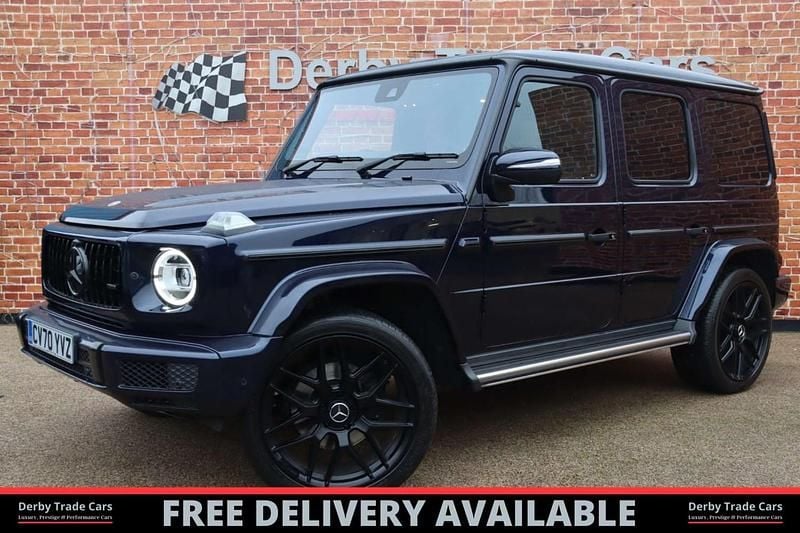 Used Mercedes G400 AMG Line Premium 2021 Blue SUV