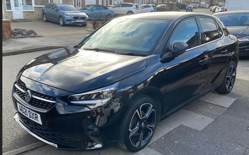 Used Vauxhall Corsa Elite 101 HP (74 kW) 2021 Black Hatchback