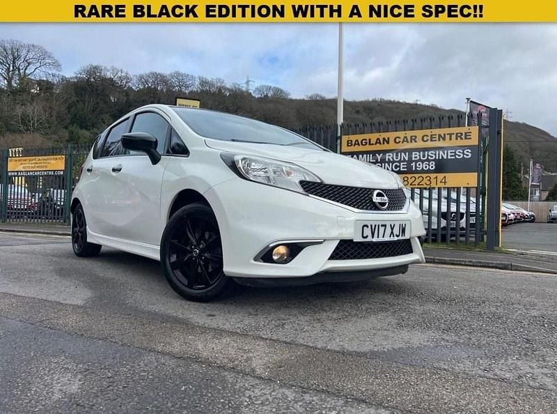 Used Nissan Note Black Edition 80 HP (58 kW) 2017 White Hatchback