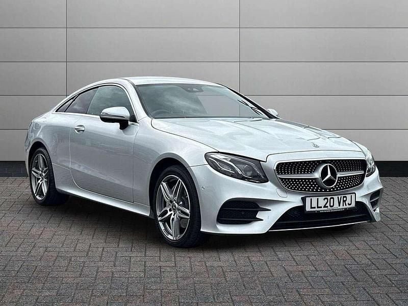 Silver Used 2020 Mercedes E220 AMG line Coupe | £23,395 (Fair price) - Image 1/4