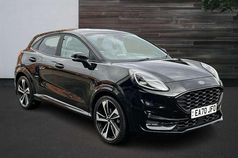Black Used 2020 Ford Puma ST-Line X SUV | £15,999 (Fair price) - Image 1/4