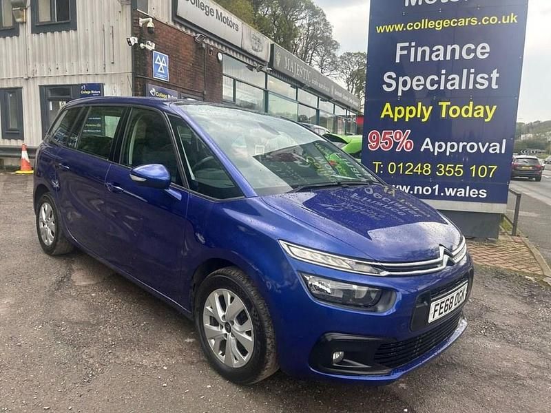 Blue Used 2018 Citroën Grand C4 Picasso Touch MPV | £9,495 (Fair price) - Image 1/4