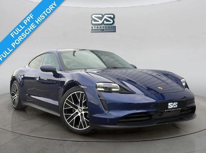 Used Porsche Taycan Performance Package 350 kW (476 HP) 2023 Blue Sedan