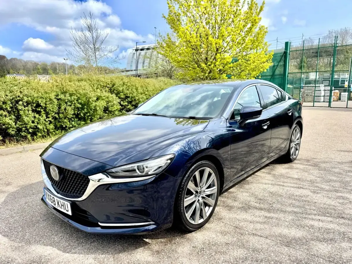 Begagnad Mazda 6 Inclusive 150 HK (110 kW) 2018 Blå Sedan