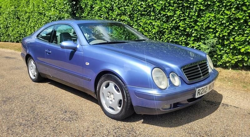 Used Mercedes CLK230 Elegance 1997 Blue Coupe