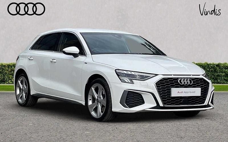 Used 2024 Audi A3 Sportback e-tron S-Line Sedan | £23,210 (Fair price) - Image 1/4