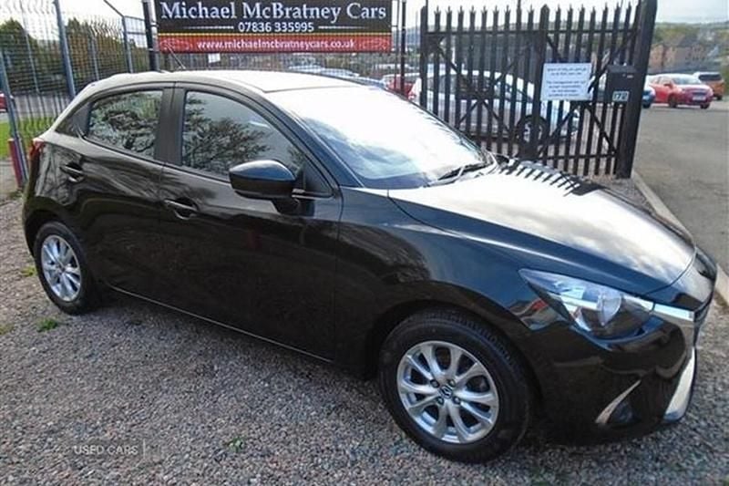 Black Used 2017 Mazda 2 Hatchback | £7,890 (Good price) - Image 1/1
