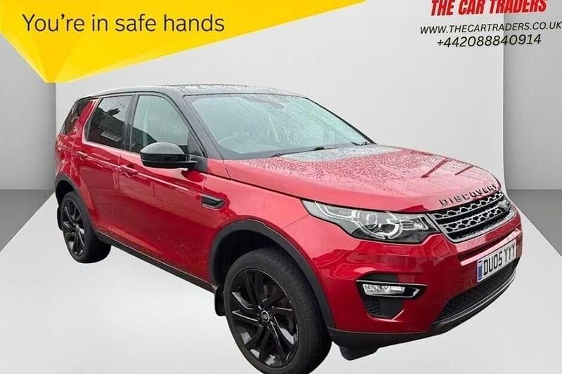 Red Used 2015 Land Rover Discovery Sport HSE SUV | £10,488 (Fair price) - Image 1/1