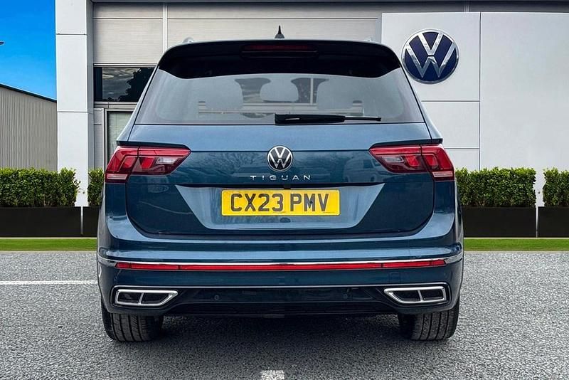 Used VW Tiguan R-line 150 HP (110 kW) 2023 Blue SUV