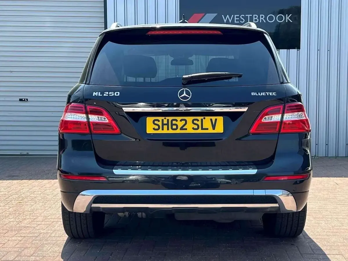 Used Mercedes ML250 204 HP (150 kW) 2012 Black SUV