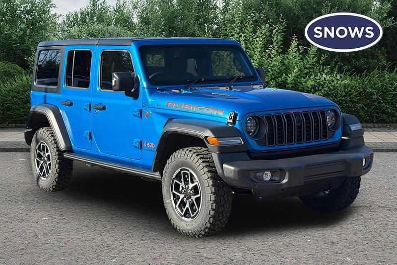 New Jeep Wrangler Rubicon 272 HP (200 kW) 2026 Hydro blue SUV
