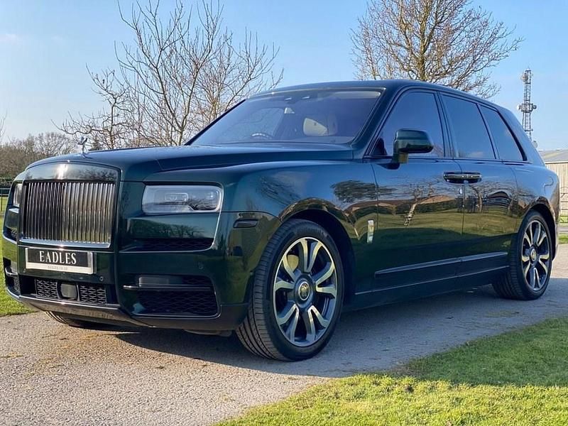 Used Rolls Royce Cullinan 571 HP (419 kW) 2020 Green SUV