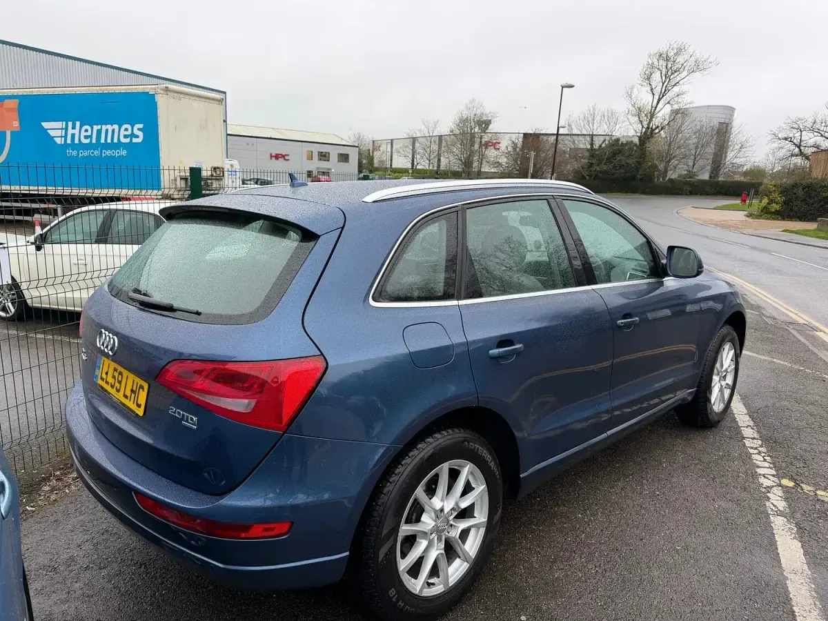 Used Audi Q5 Design 168 HP (123 kW) 2009 Blue SUV