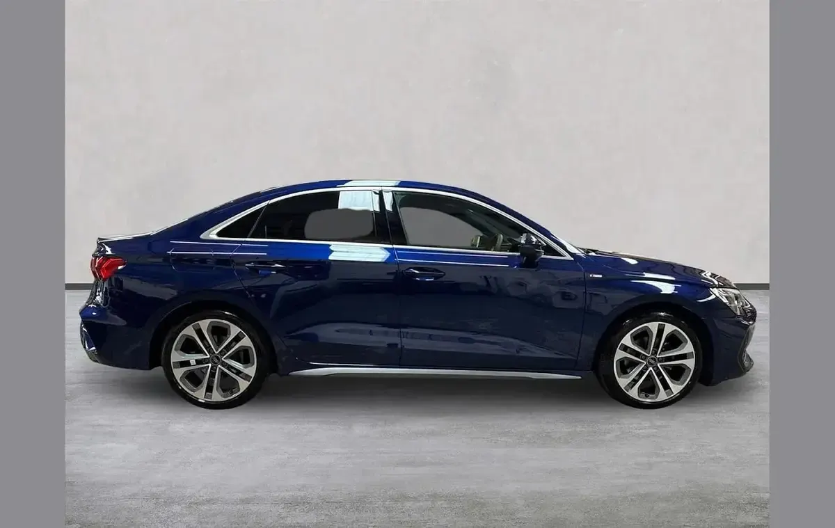 Used Audi A3 S-Line 150 HP (110 kW) 2025 Blue Sedan