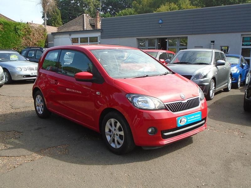 Red Used 2014 Skoda Citigo Elegance Hatchback | £4,995 (Fair price) - Image 1/4