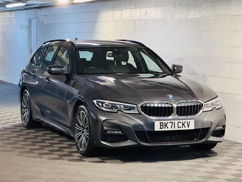 Grey Used 2021 BMW 330e M Sport Estate | £8,989 - Image 1/4