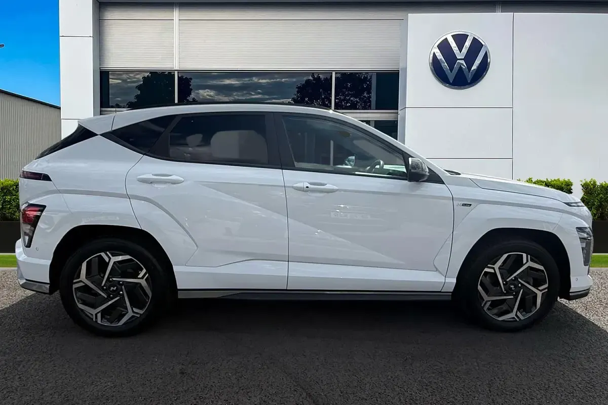 Used Hyundai Kona N Line 2024 White SUV