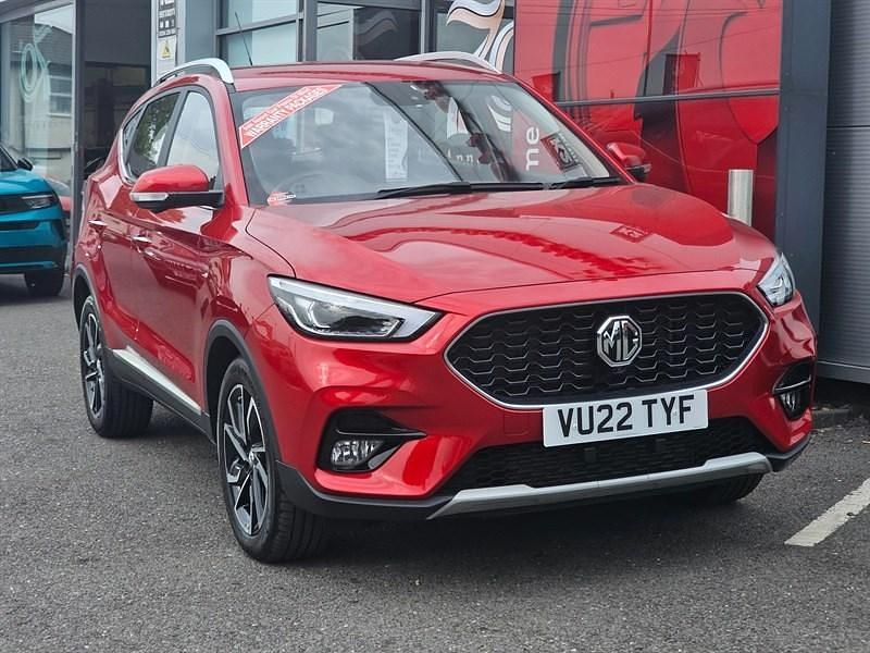 Red Used 2022 MG ZS Exclusive Sedan | £14,600 (Fair price) - Image 1/4