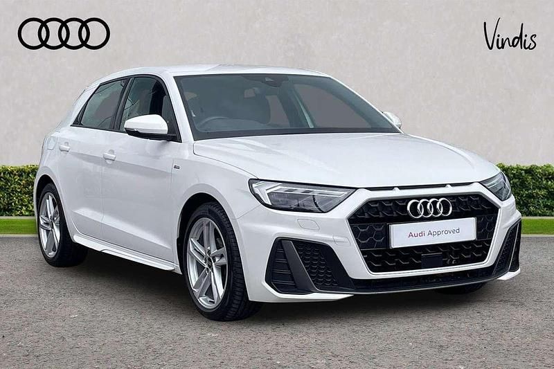 White Used 2022 Audi A1 S-Line Hatchback | £17,866 (Fair price) - Image 1/3
