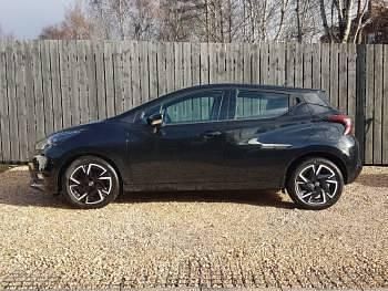 Used Nissan Micra Acenta 92 HP (67 kW) 2021 Black Hatchback