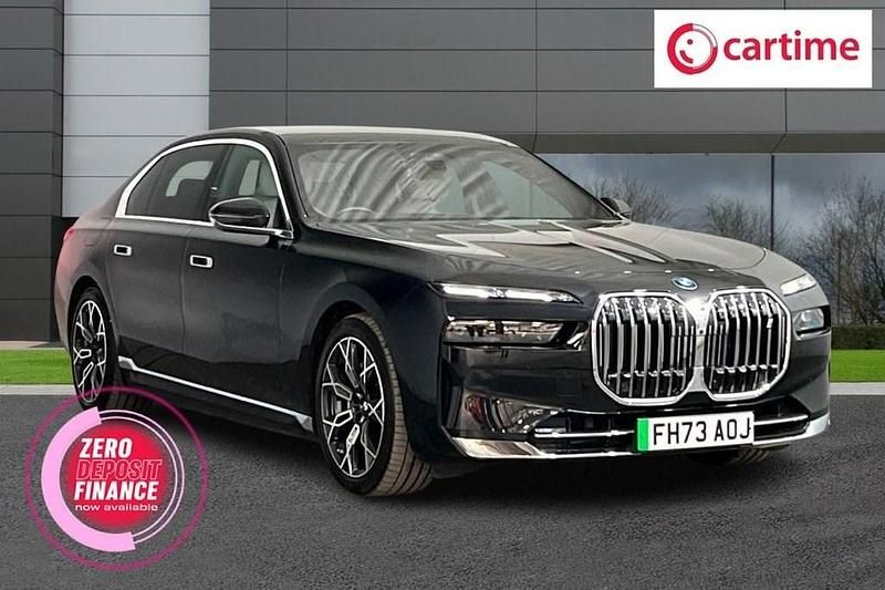 Black Used 2023 BMW i7 Comfort Edition Sedan | £72,990 (Fair price) - Image 1/3